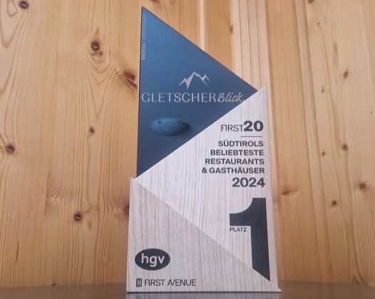 Gletscherblick Auszeichnung