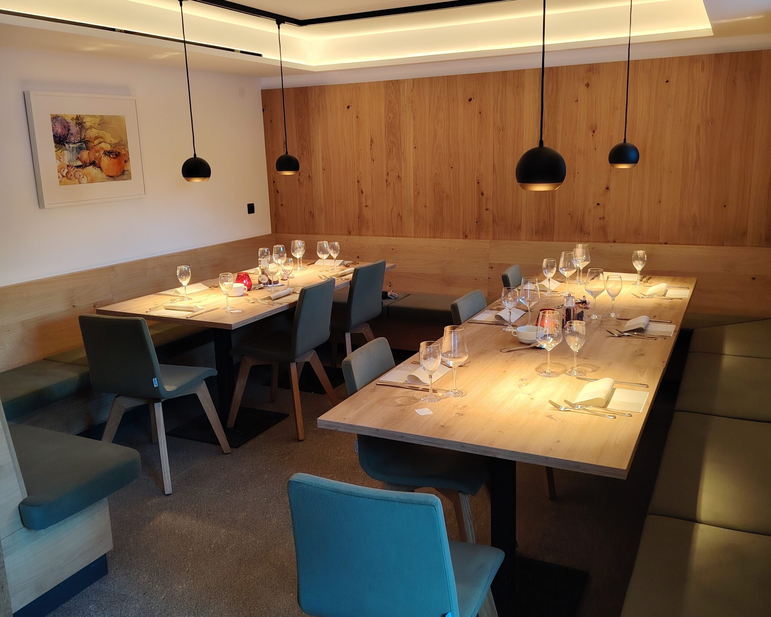 Gletscherblick Tische 1