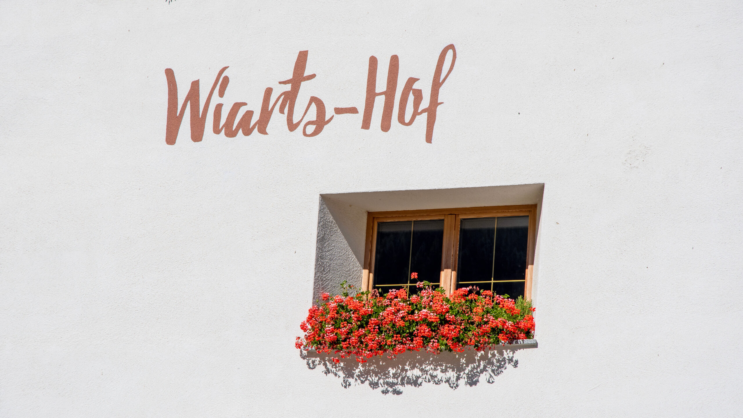 Schriftzug Wiartshof