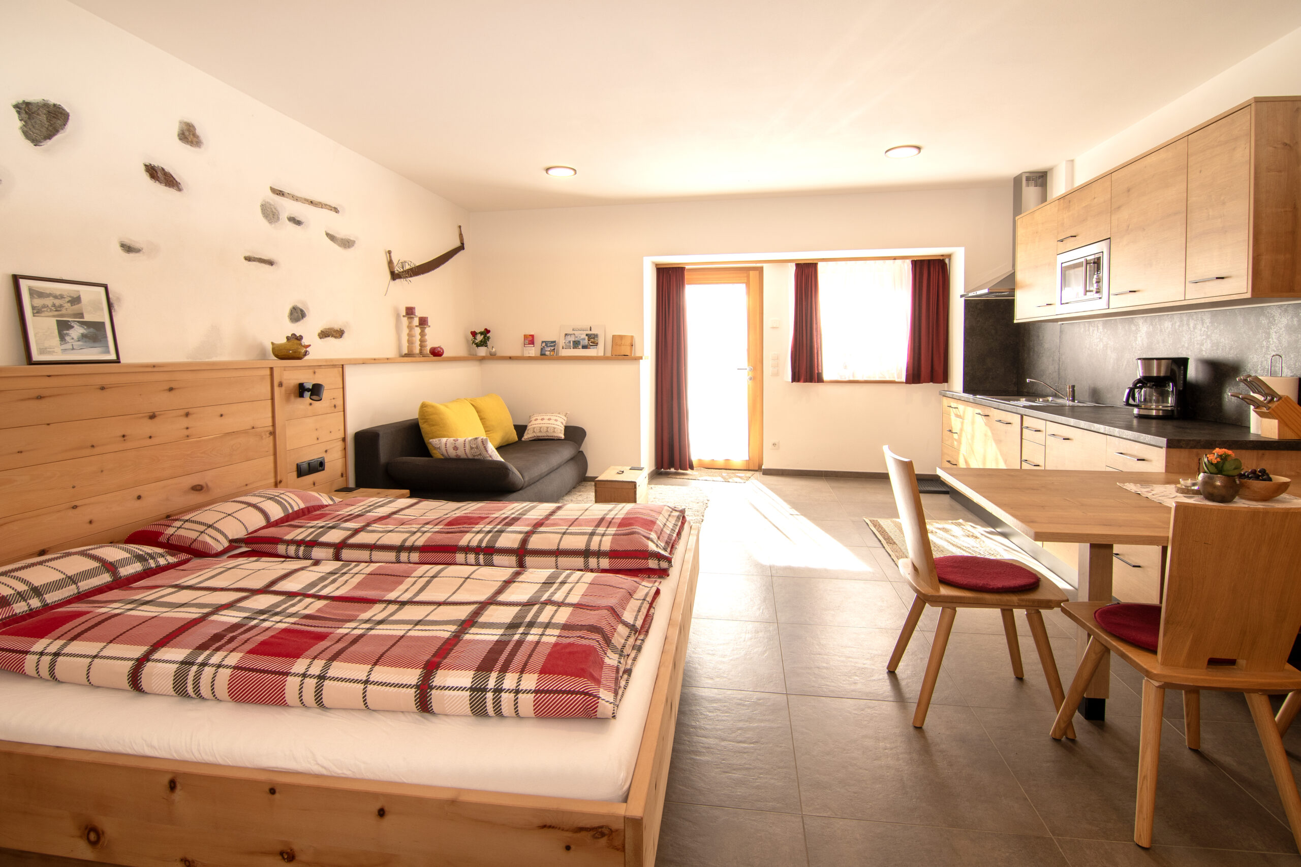 Wiartshof Urlaub auf dem Bauernhof Langtaufers Ferienwohnung Hühnernest